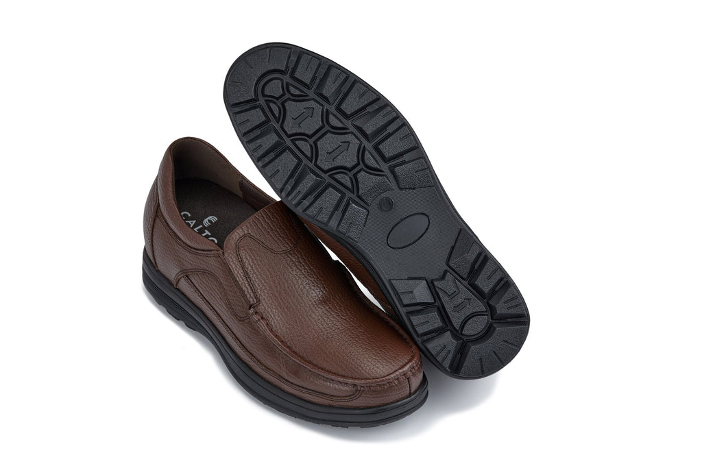 CALTO - G1827 - 3 Inches Taller (Brown) - Lightweight