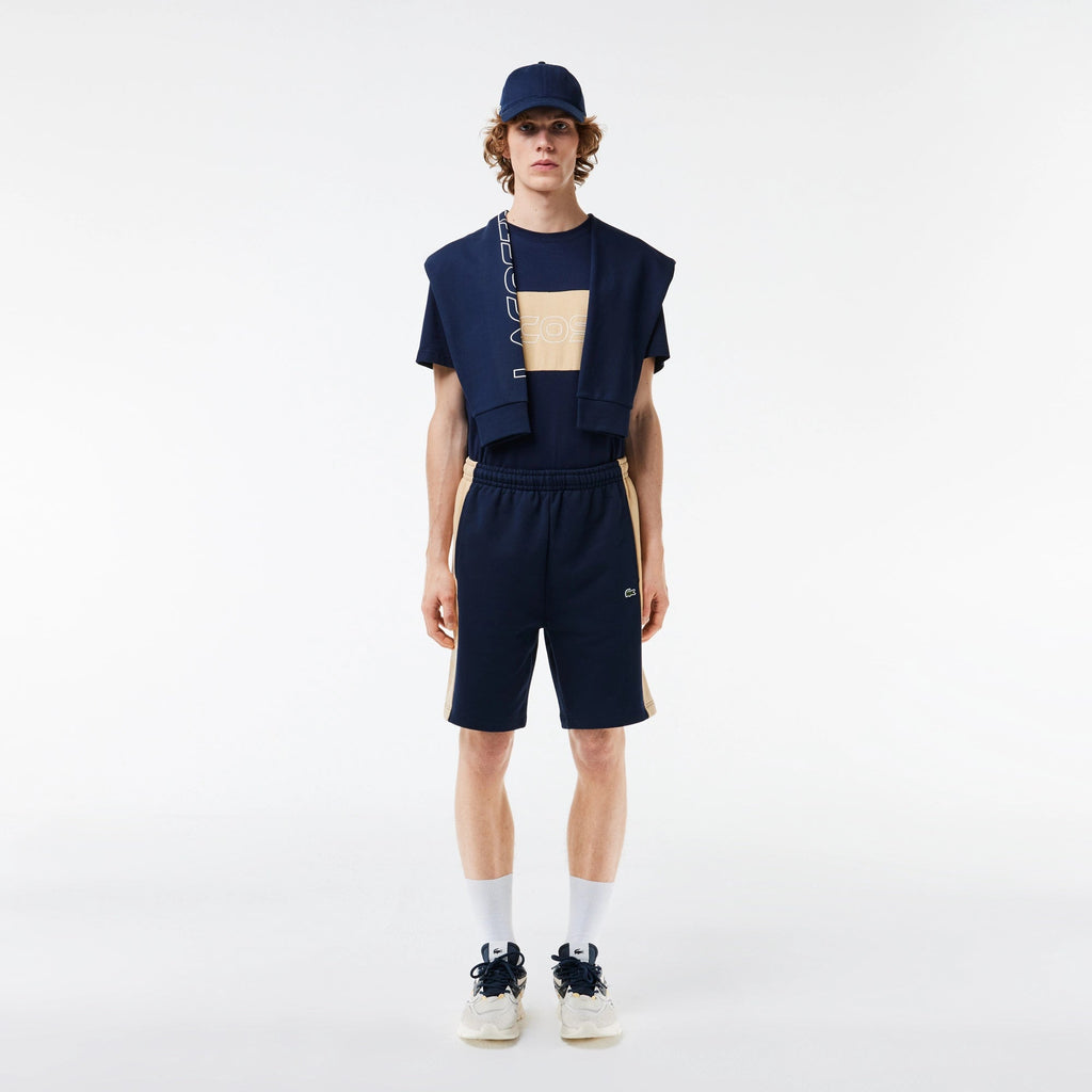 Lacoste Men's Colorblock Fleece Shorts