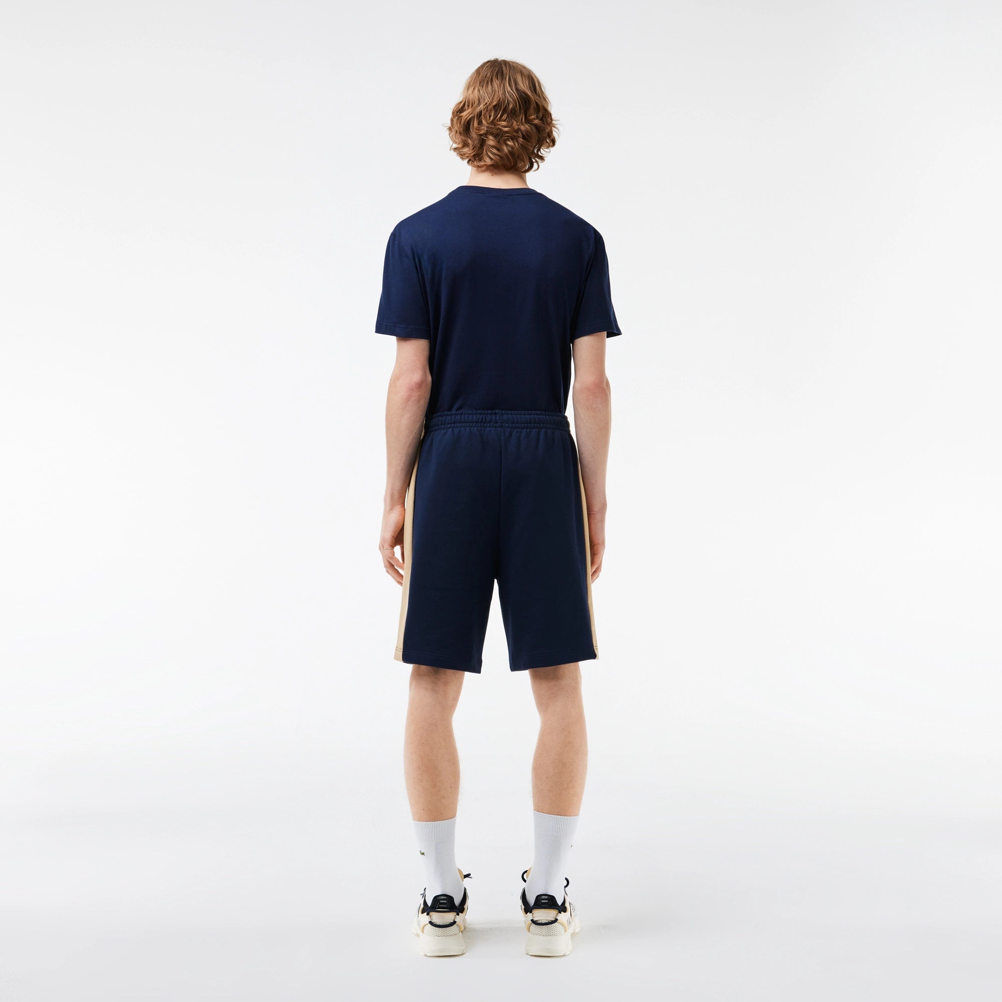 Lacoste Men's Colorblock Fleece Shorts
