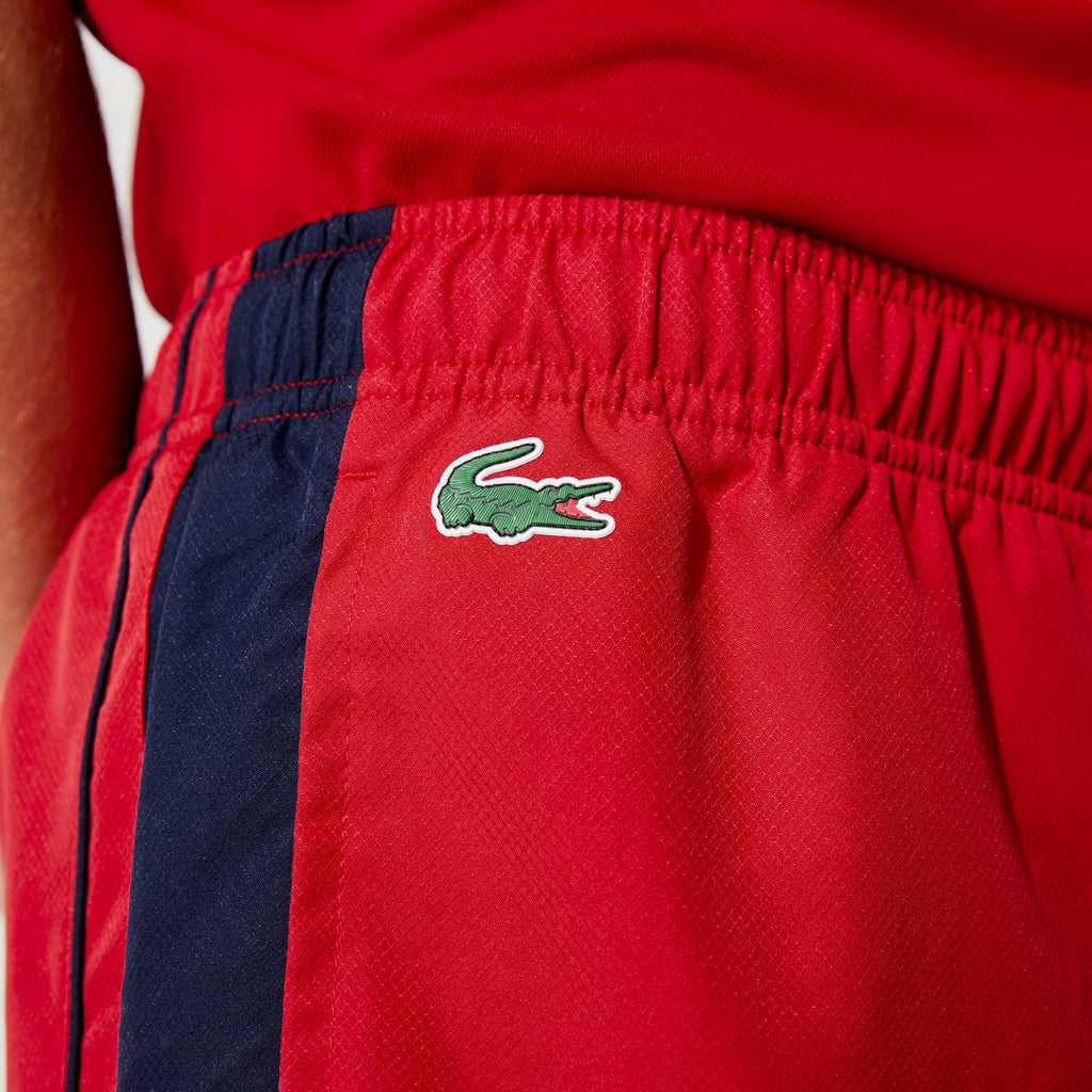 Lacoste Men’s SPORT Side-Stripe Lightweight Shorts