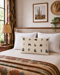 Baha Ranch Western Cowboy Cowgirl Pillowcase Made in America