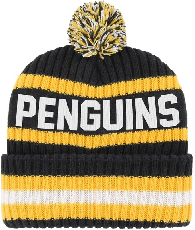 PITTSBURGH PENGUINS BERING '47 CUFF KNIT OSF / BLACK / A