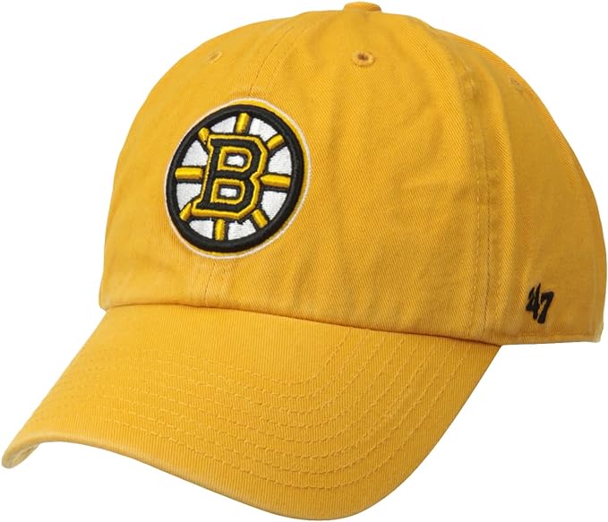 47 NHL Boston Bruins Clean Up Adjustable Cap Gold