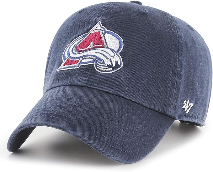 47 NHL Colorado Avalanche Clean Up Adjustable Cap Navy