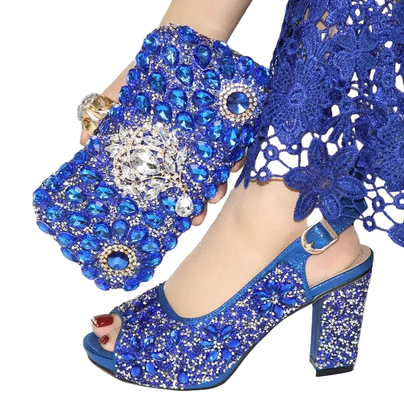 Women's Shoes and Bags To Match Set EDN104