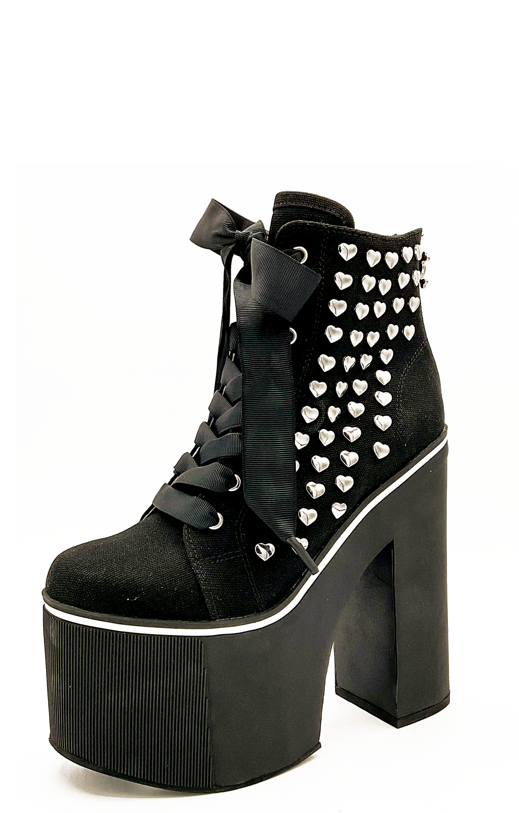 Heartcore Platform Sneaker - Black