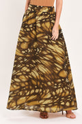 AMBERWING REVERIE WOVEN FULL MAXI SKIRT
