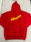 The Strokes Band Logo Hoodie - Strokes Guitar Fret Red L