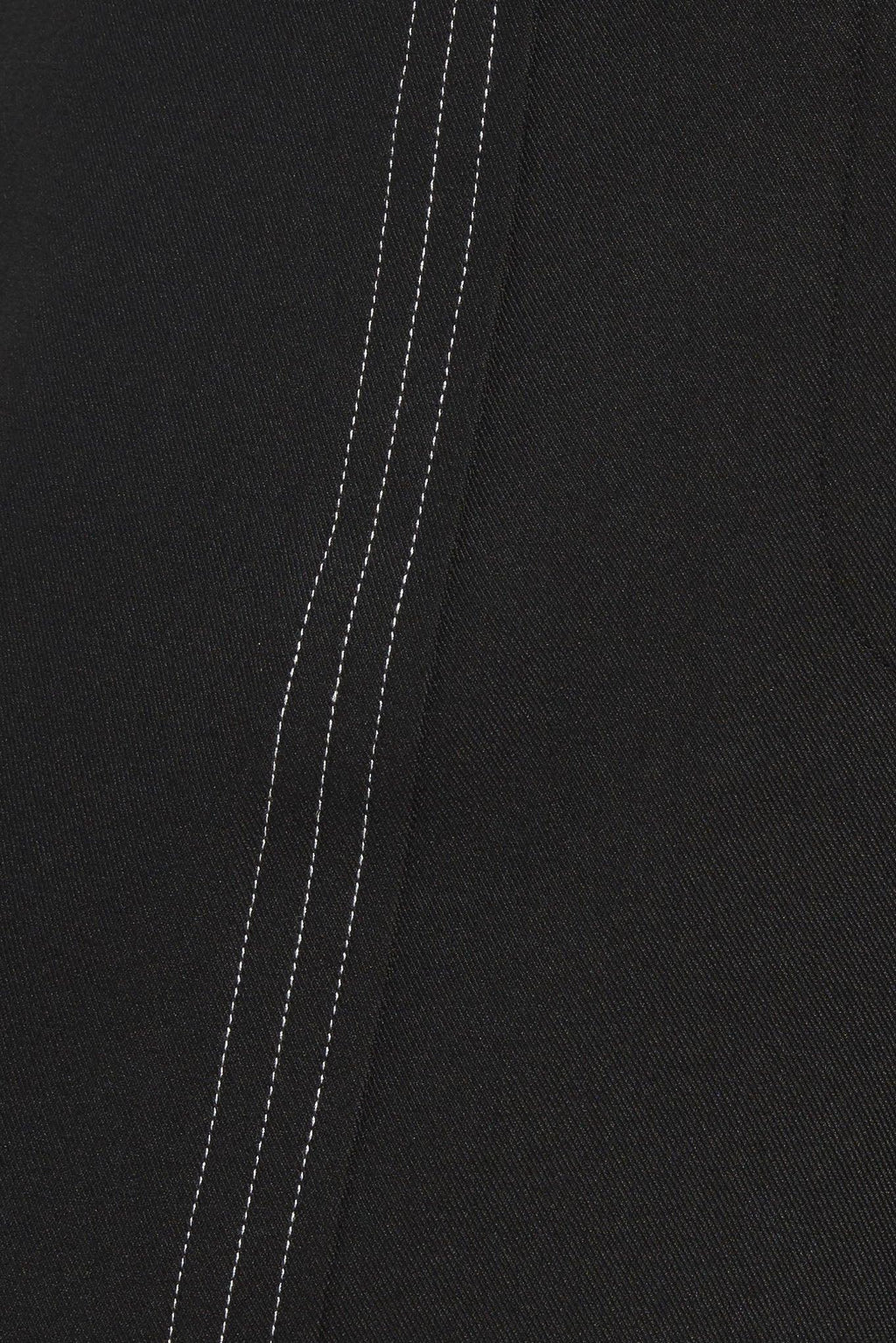 RUNWAY READY BLACK WOVEN WIDE LEG PANTS