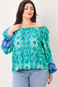 SEND MY LOVE WOVEN TOP