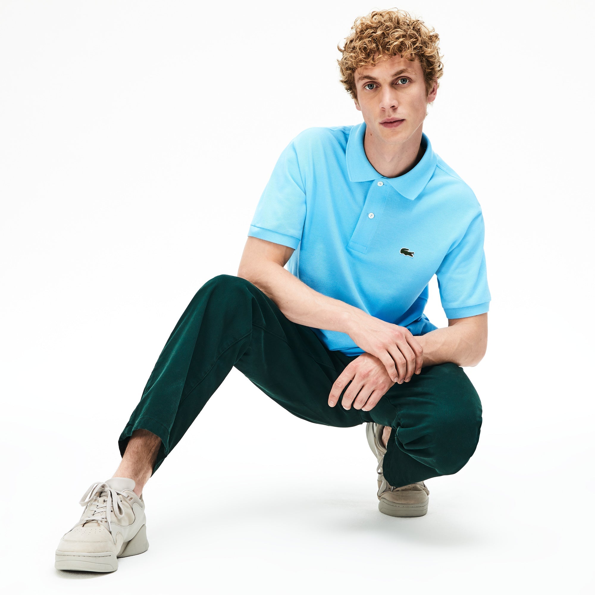 Lacoste Men's Short Sleeve Pique L.12.12 Original Fit Polo Shirt