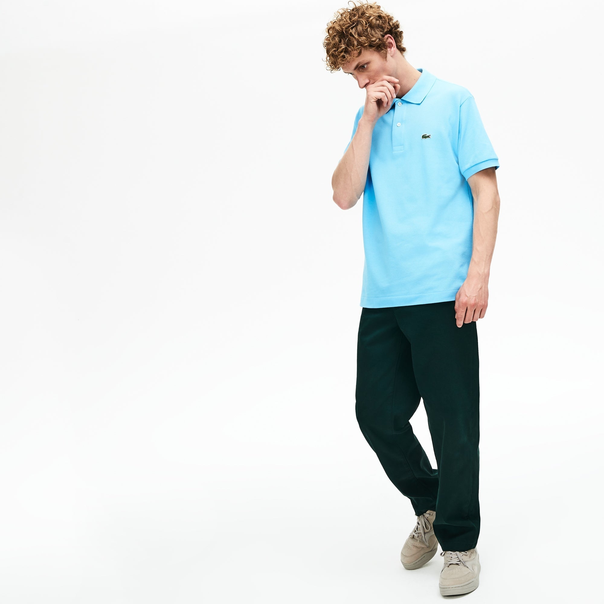 Lacoste Men's Short Sleeve Pique L.12.12 Original Fit Polo Shirt