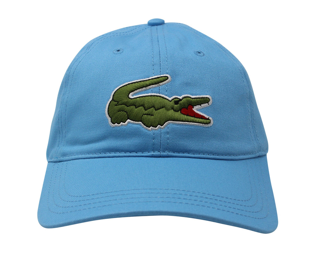 Lacoste Men's Classic Large Croc Logo Cap with Leather Strap