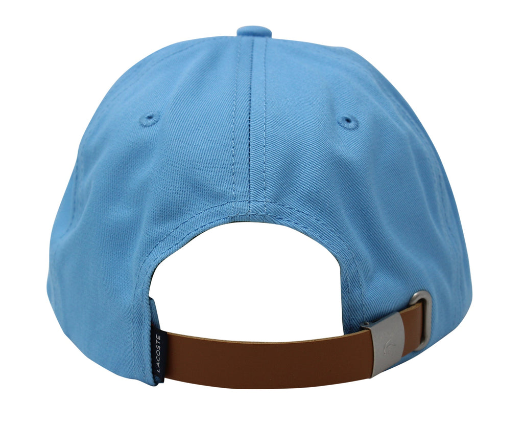 Lacoste Men's Classic Large Croc Logo Cap with Leather Strap