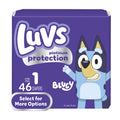 Luvs Platinum Protection Baby Diapers Size 1, 46 Count