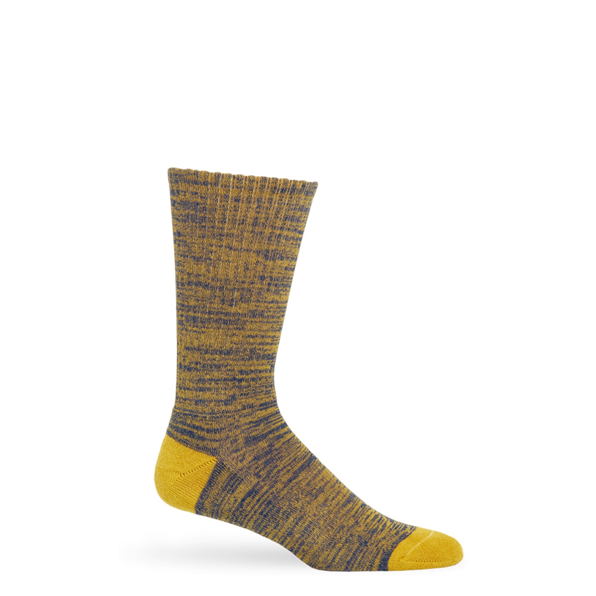 Navy / Gold Marl Casual Socks