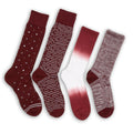Maroon Mixed 4 Pack -A