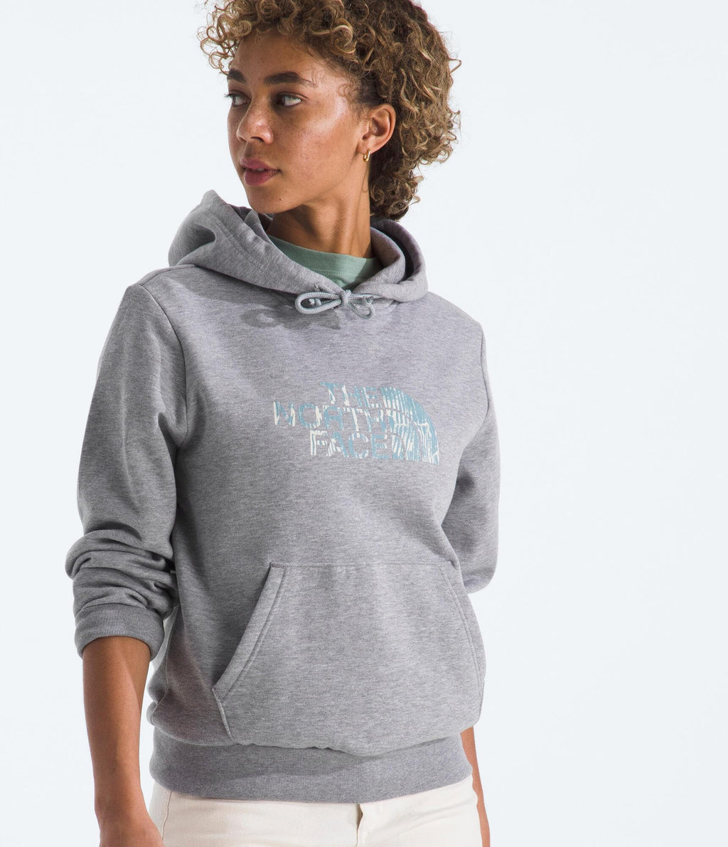 The North Face Women's Evolution Regenerative Ink Half Dome Hoodie | 2 Piece Hood With Drawcord, Kangaroo Hand Pocket