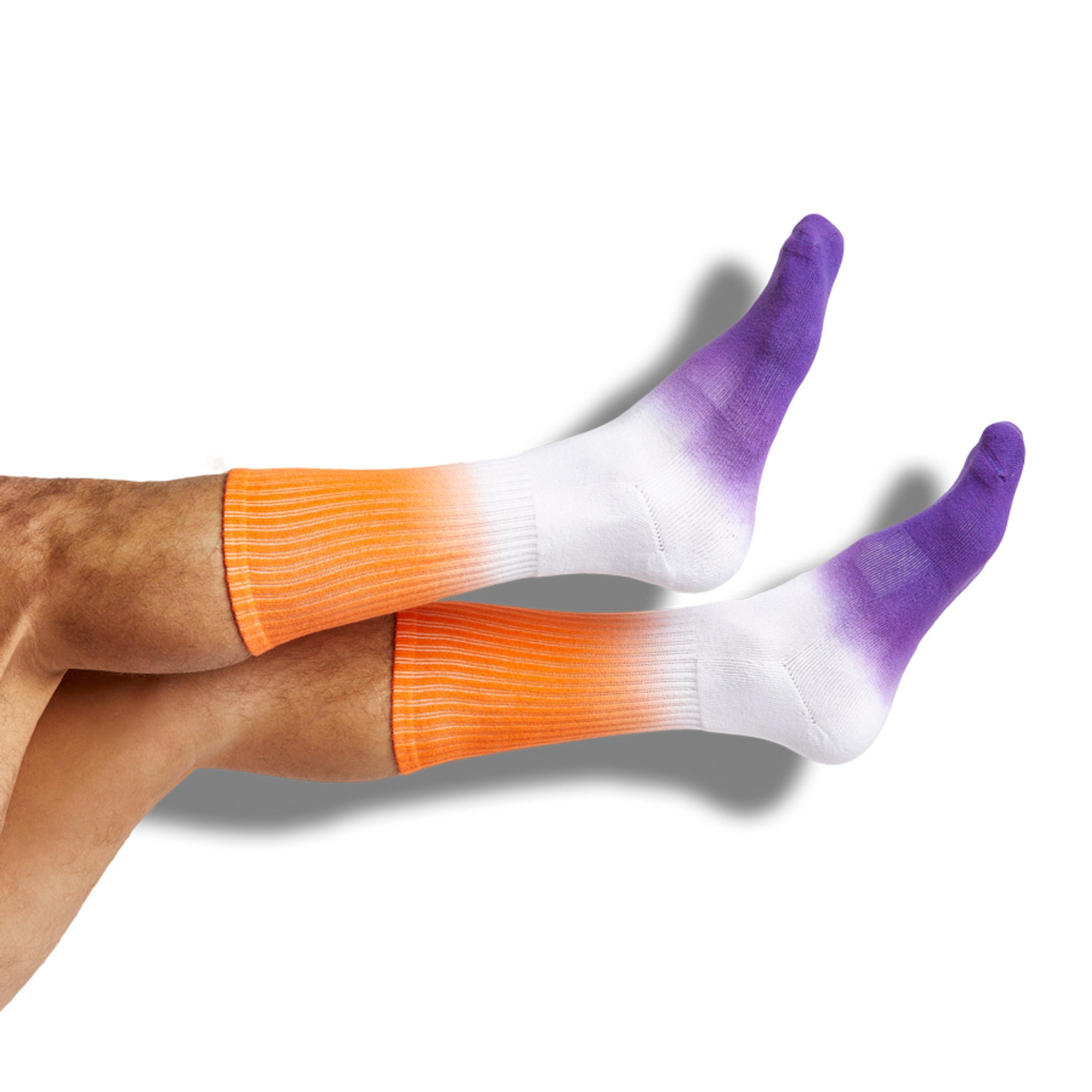 Purple / Orange Casual Socks 4 Pack