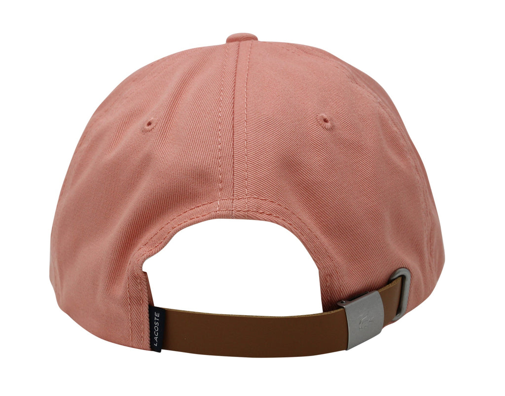 Lacoste Men's Classic Large Croc Logo Cap with Leather Strap