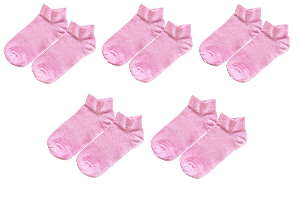 tittimitti® Kids 98% Organic Cotton Ankle Socks 5-Pack – Breathable Lightweight Socks for Active Kids