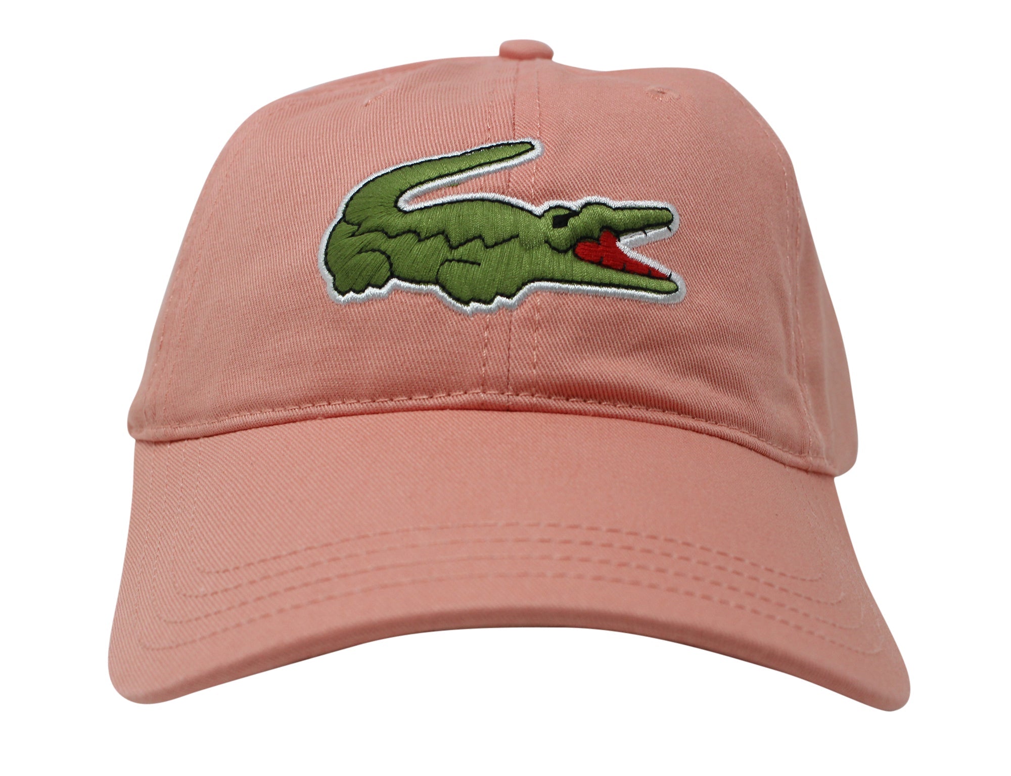 Lacoste Men's Classic Large Croc Logo Cap with Leather Strap