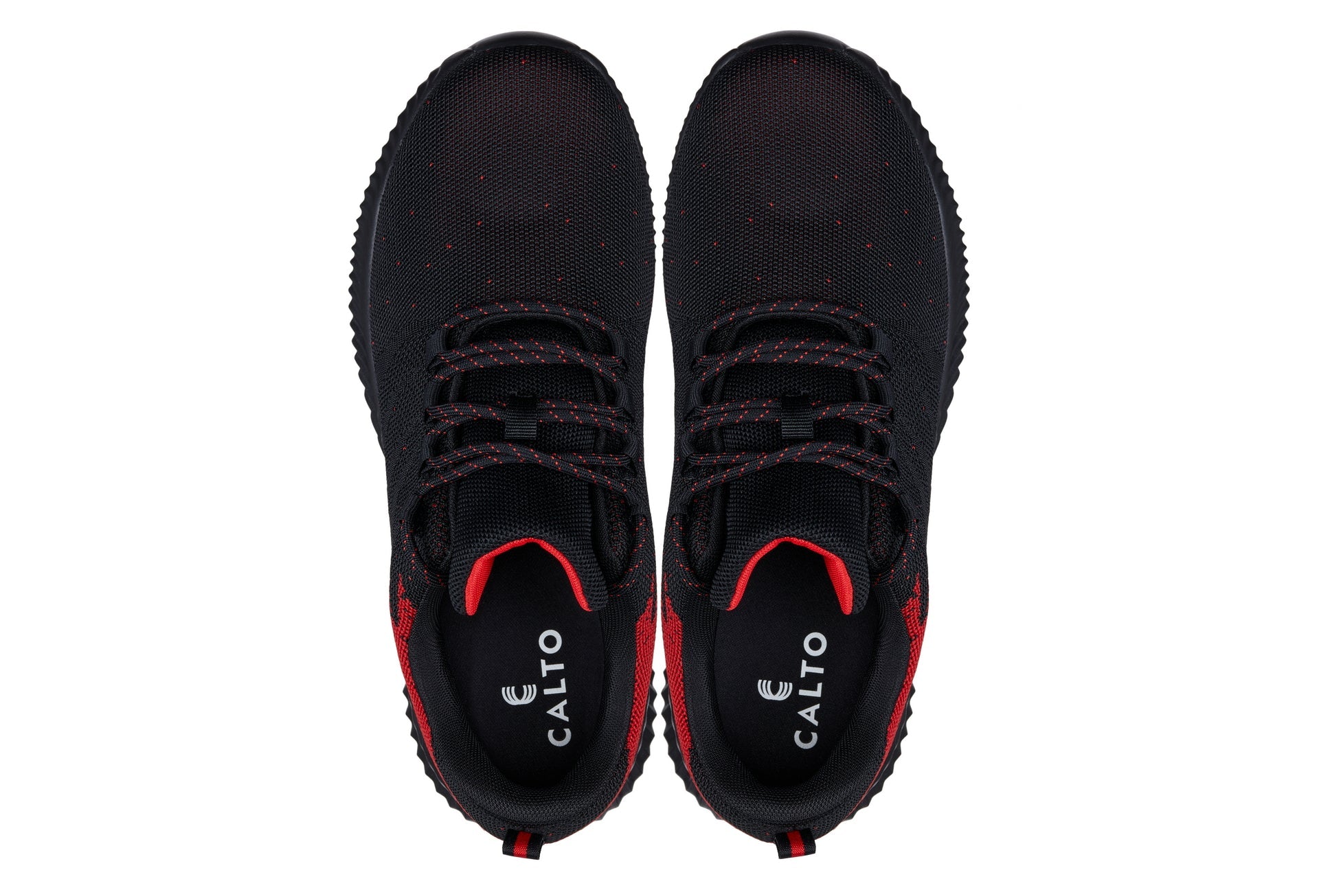 CALTO - Q215 - 2.4 Inches Taller (Black/Red) - Ultra Lightweight