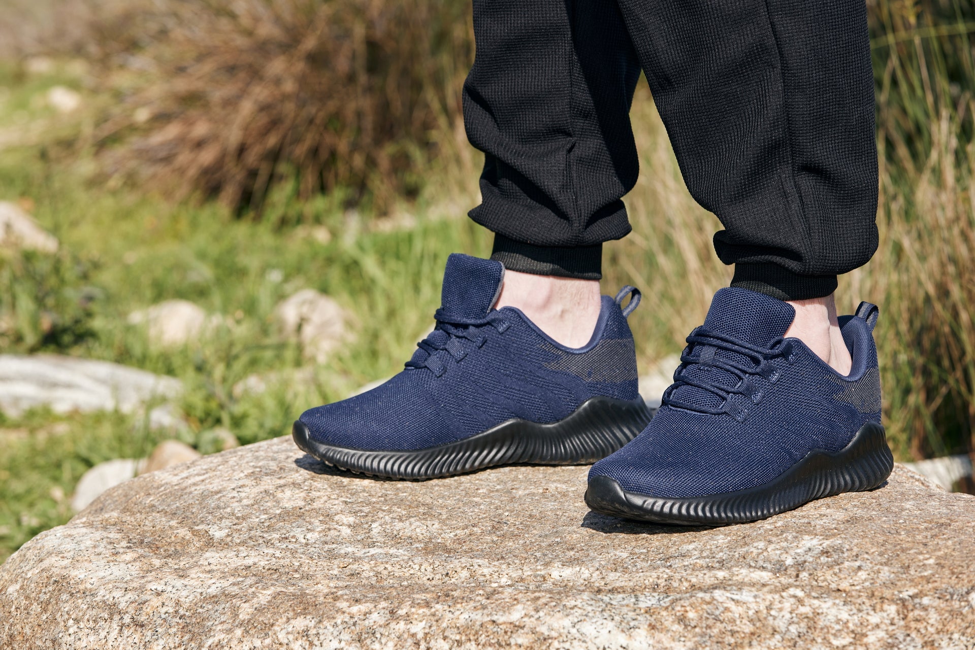 CALTO - Q217 - 2.4 Inches Taller (Navy/Grey) - Ultra Lightweight