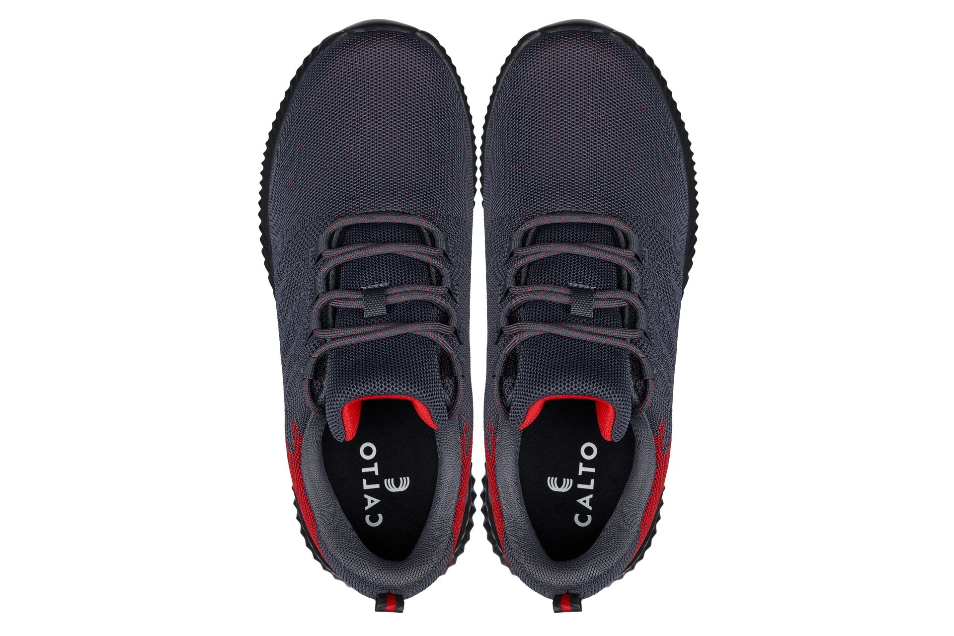 CALTO - Q218 - 2.4 Inches Taller (Grey/Red) - Ultra Lightweight