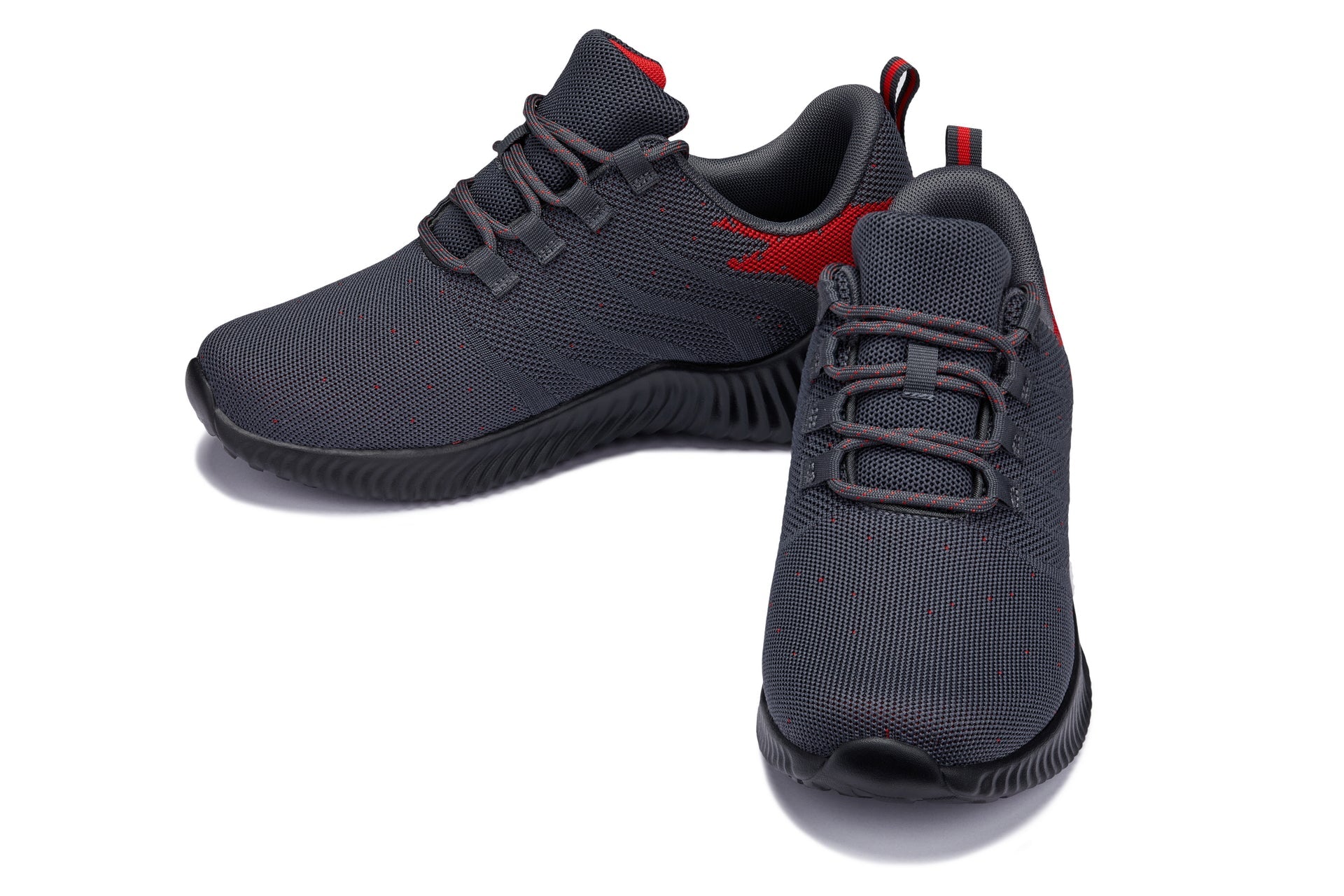 CALTO - Q218 - 2.4 Inches Taller (Grey/Red) - Ultra Lightweight