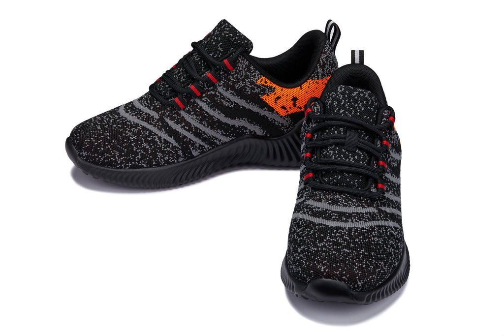 CALTO - Q219 - 2.4 Inches Taller (Neon Orange/Black/Grey) - Ultra Lightweight