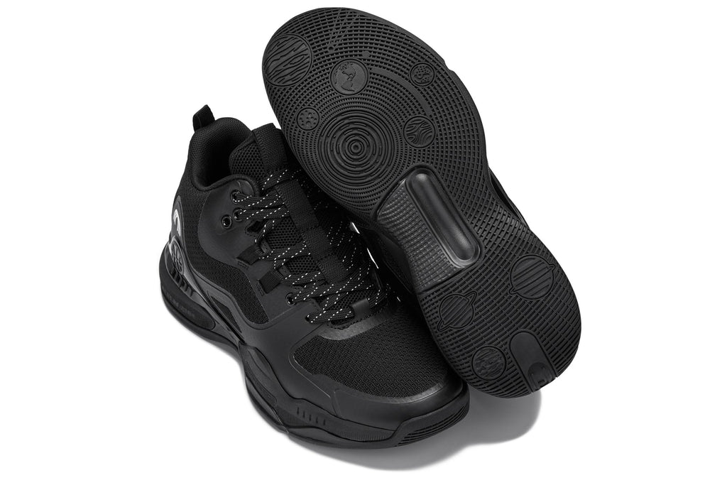 CALTO - Q393 - 3 Inches Taller (Black) - Basketball High-Top Sneakers