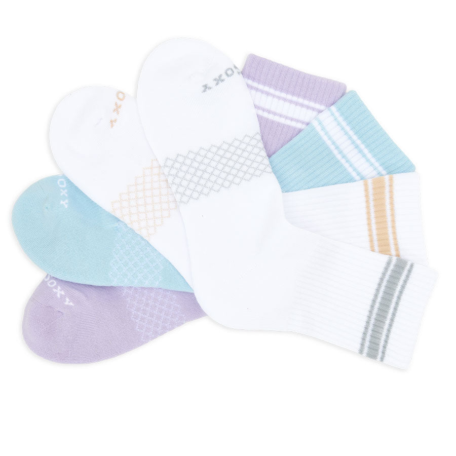 Women's Quarter Crew 4-Pack