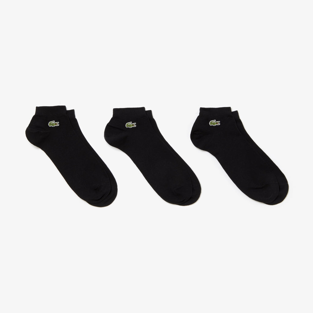 Lacoste Men's SPORT 3-Pack Low Cut Socks