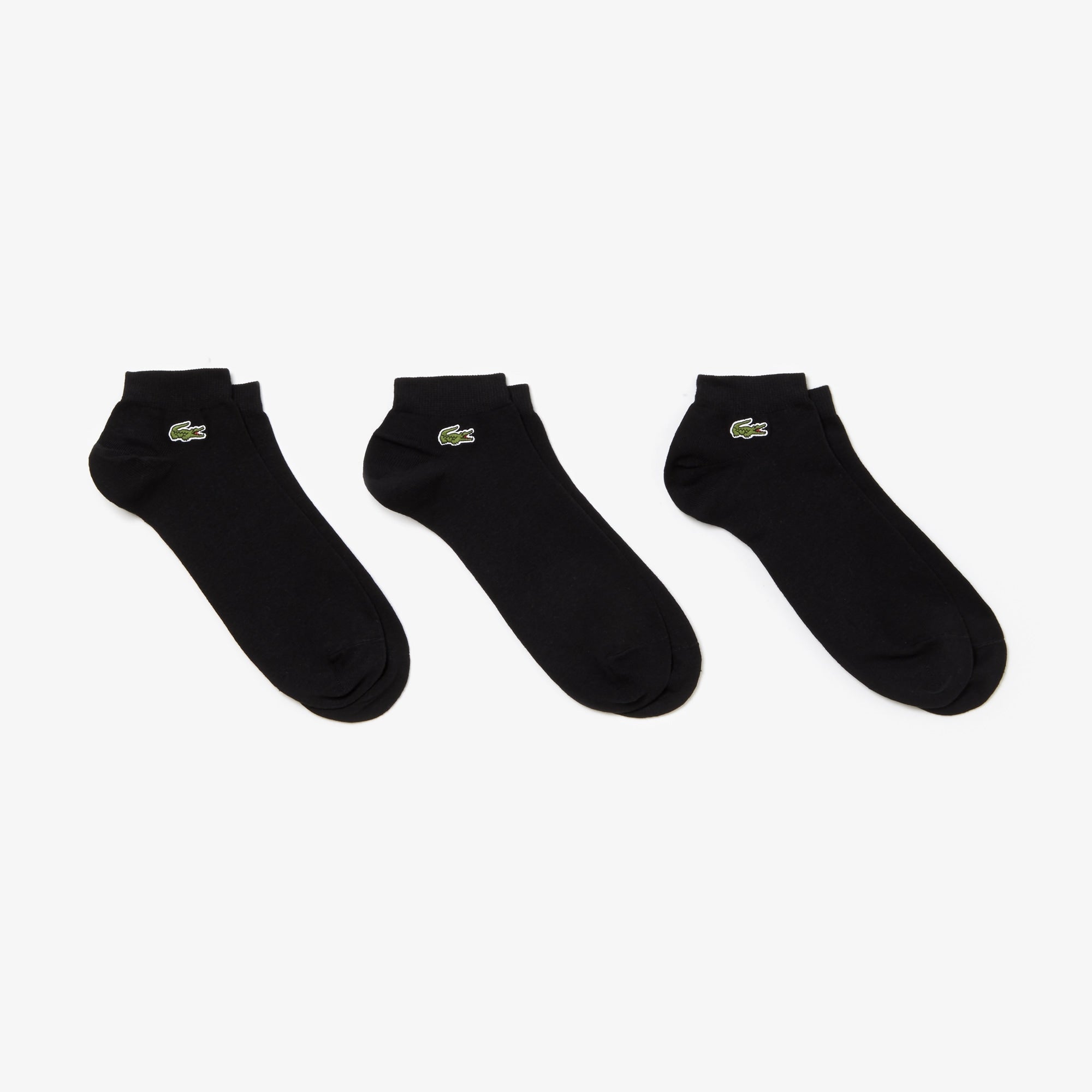 Lacoste Men's SPORT 3-Pack Low Cut Socks