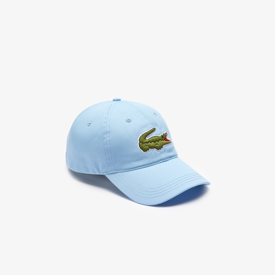 Lacoste Men's Classic Large Croc Logo Cap with Leather Strap