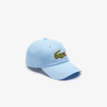 Lacoste Men's Classic Large Croc Logo Cap with Leather Strap