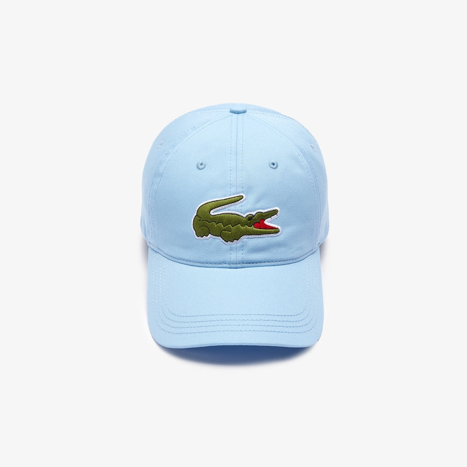 Lacoste Men's Classic Large Croc Logo Cap with Leather Strap