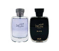 Rasasi Hawas for Him & Rasasi Hawas Black EDP (2-Pack)