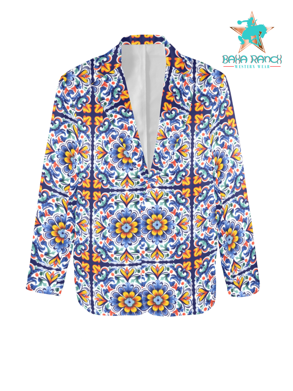 Baha Ranch Blues Talavera Women's Blazer