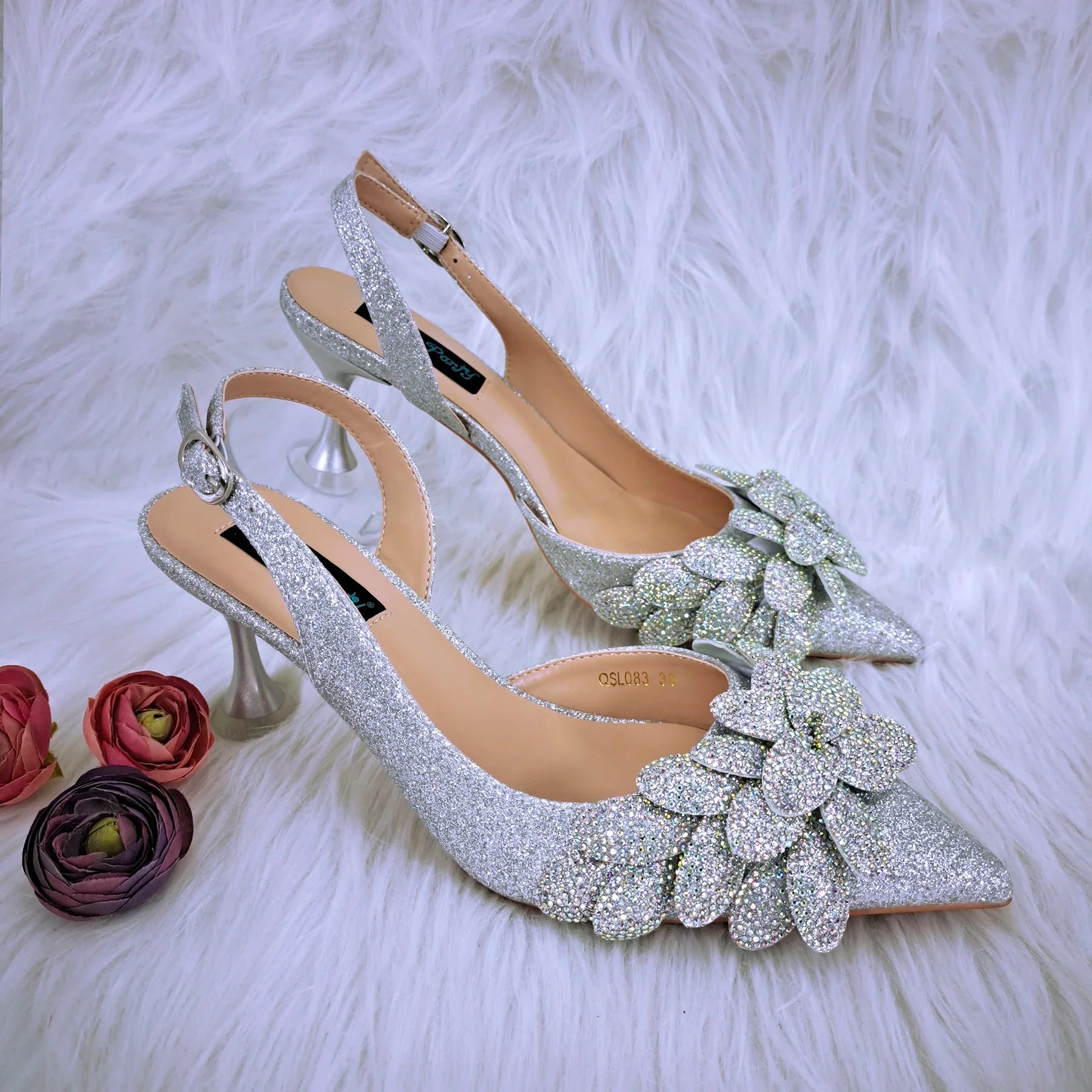 Latest Ladies Bag and Shoes Set EDN106