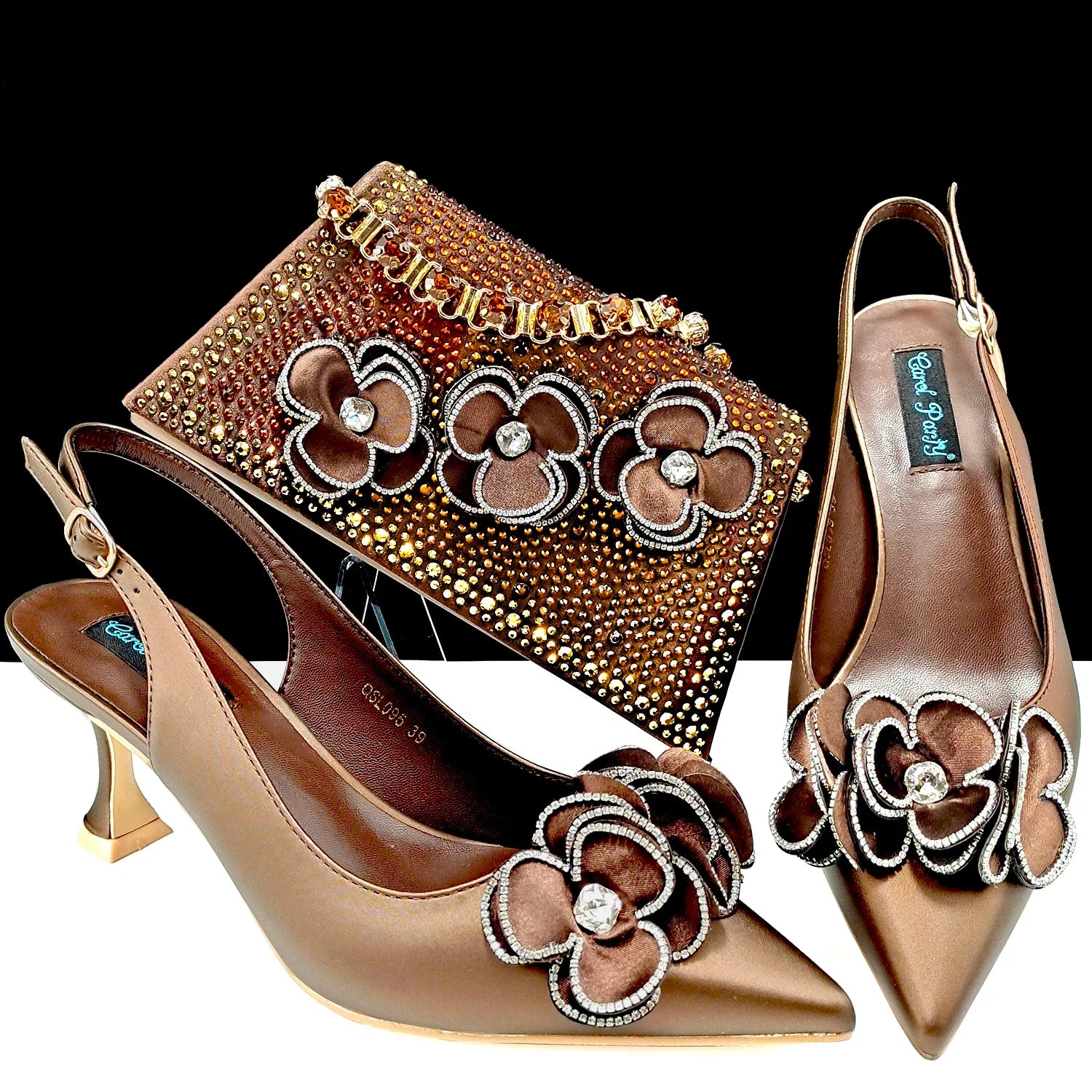 Italian Shoes And Bag Sets For Evening Party ED128
