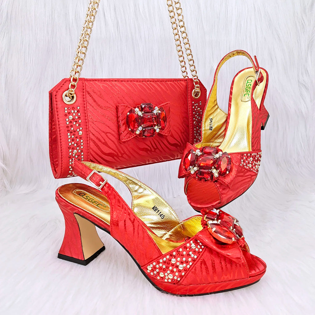 New Shoes And Bag Matching Set HRF1-9