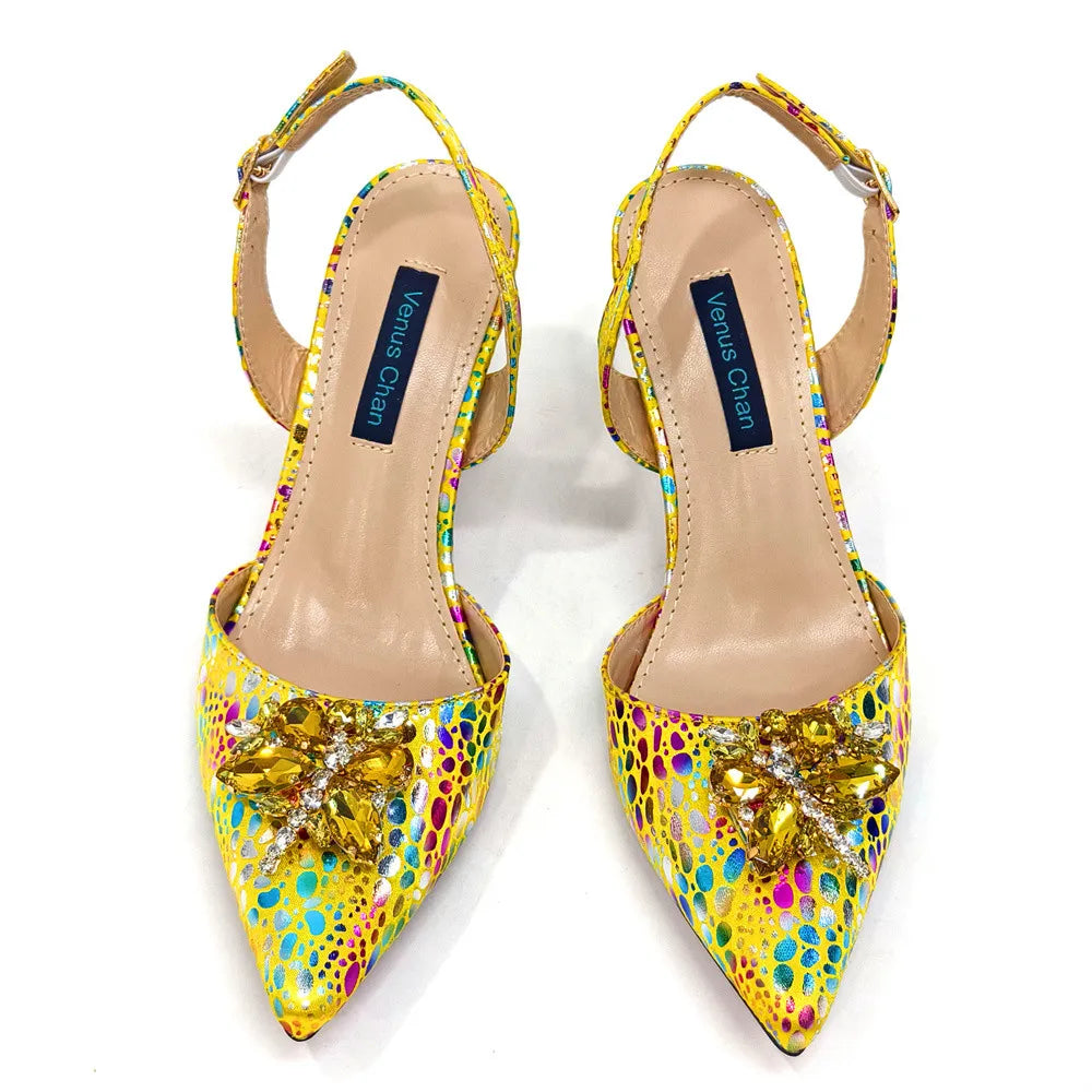 New Ladies Heels And Matching Bag Set EDNBG54