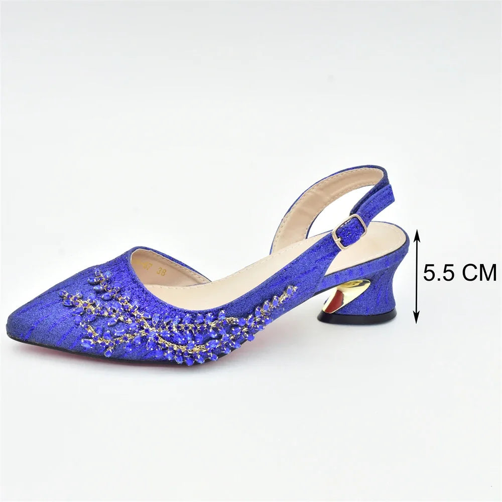 Latest Italian Shoe and Bag Set GBH56