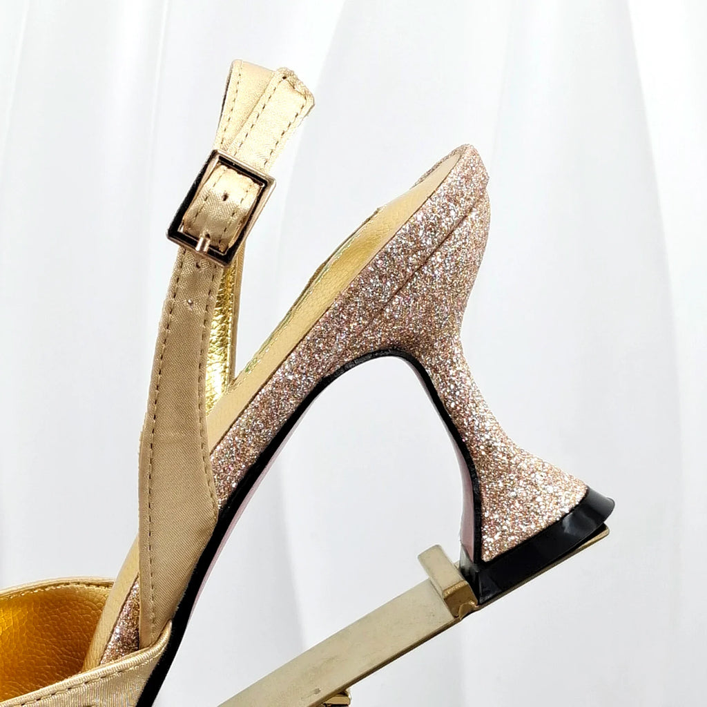 Classic Style Hand Bag Matching High Heels GHY65