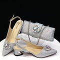 Ladies Shoes and Bags To Match Set ED1291