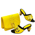 New Italian Shoes with Matching Bags Set EDL89