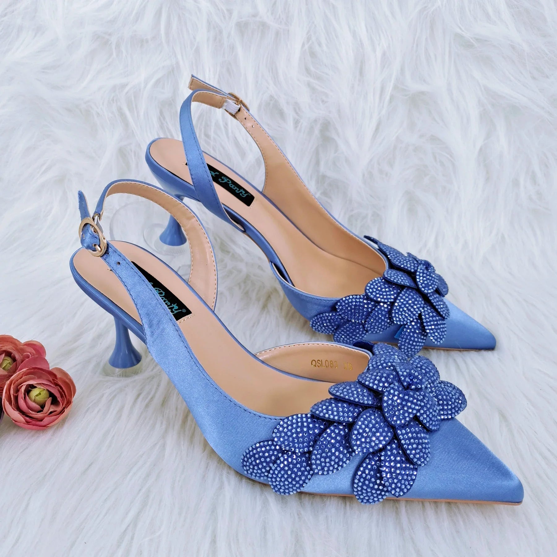 Latest Ladies Bag and Shoes Set EDN106
