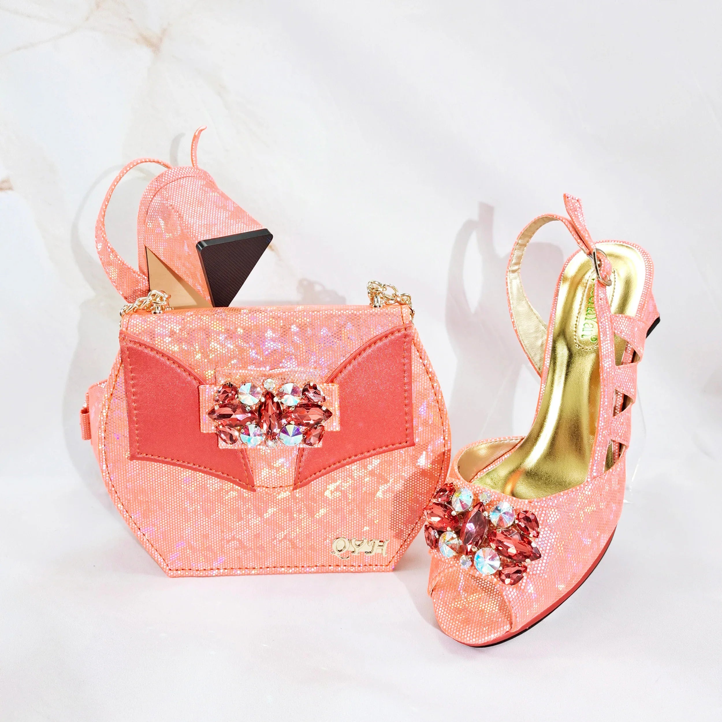Italian Shoes And Bag Sets HS1-1